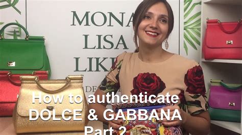 how to tell a fake dolce and gabbana bag